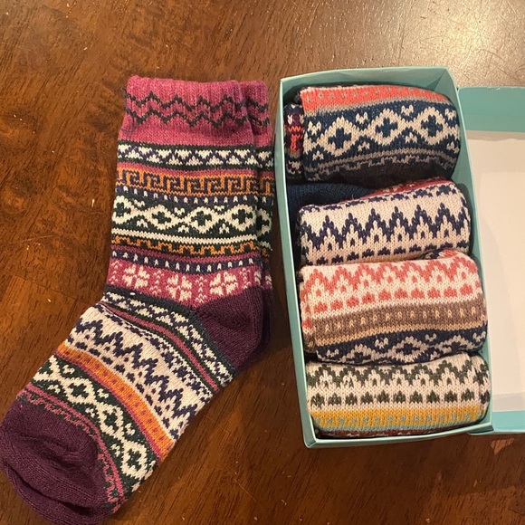 Colorful Geometric Pattern Socks - Picture 1 of 3